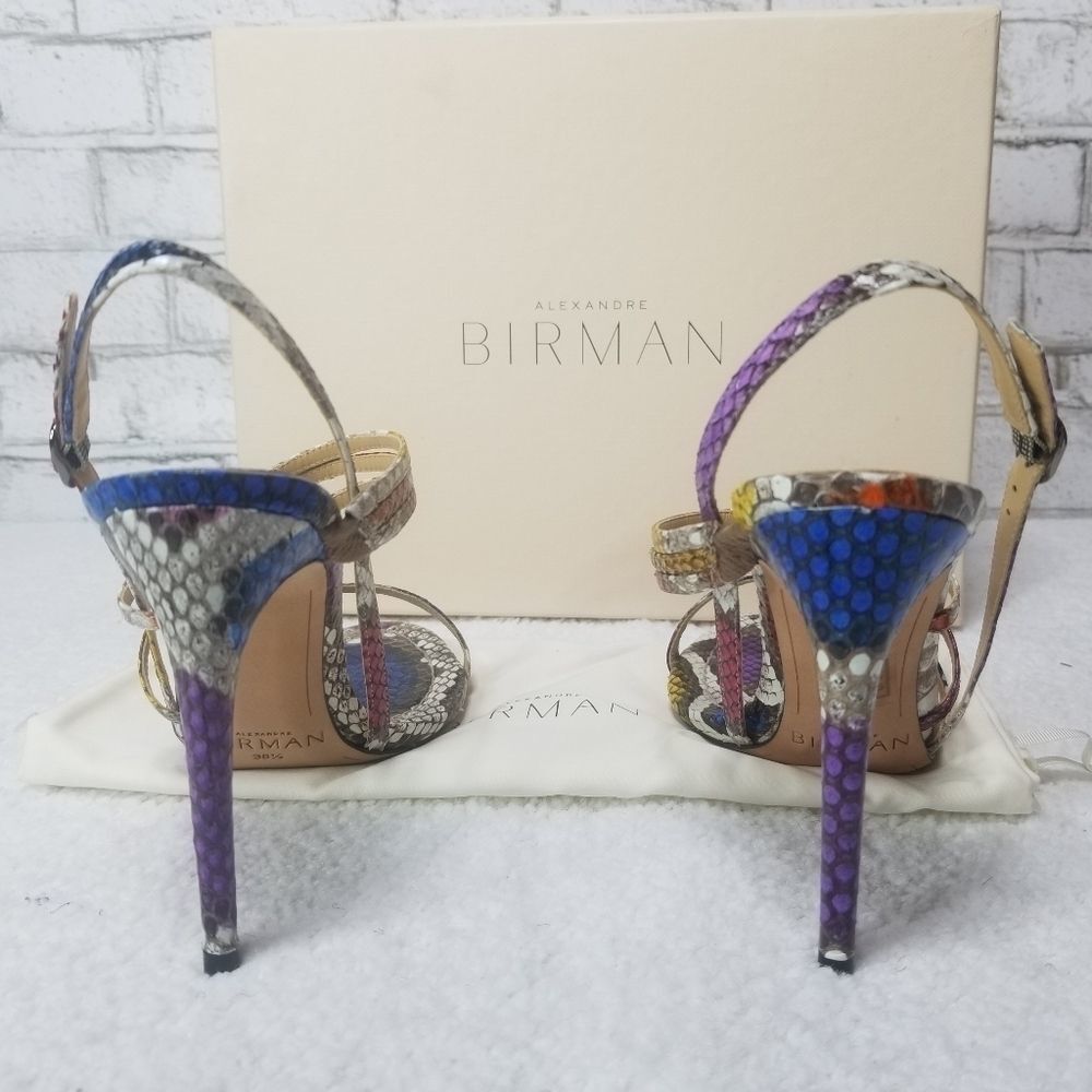 Alexandre Birman Python Slingback Sandals NWT - image 6